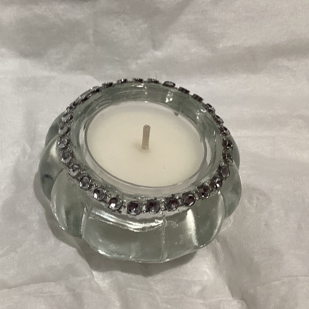 Pumpkin shape candle holder set of 6